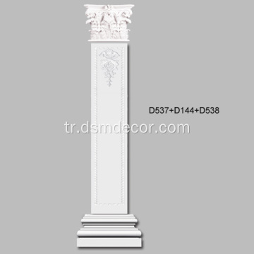 Basit Dor Pu Pilaster Tabanı
